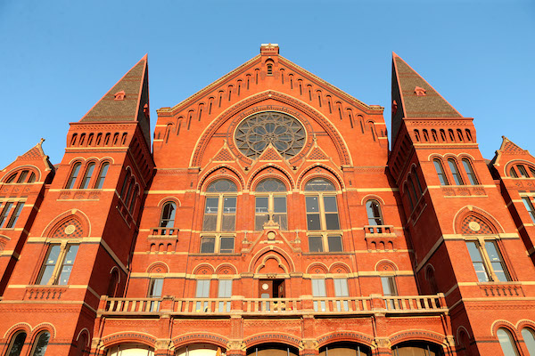 Corbett Tower is located two stories above Music Hall’s lobby, with a similar footprint to that spacious area.