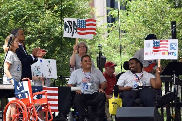 25th Anniversary Disability Pride March, 2015