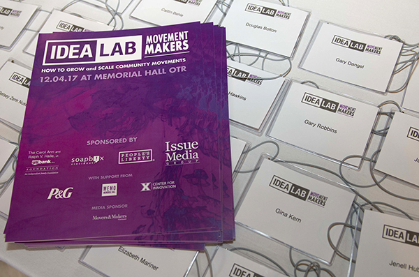 The theme for IDEALAB 2017 was "Movement Makers."