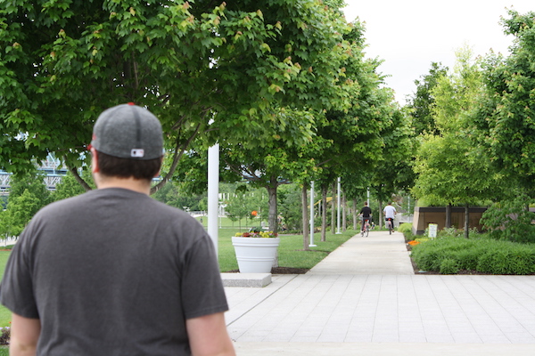 The Ohio River Trail is the perfect place to walk, run or bike.