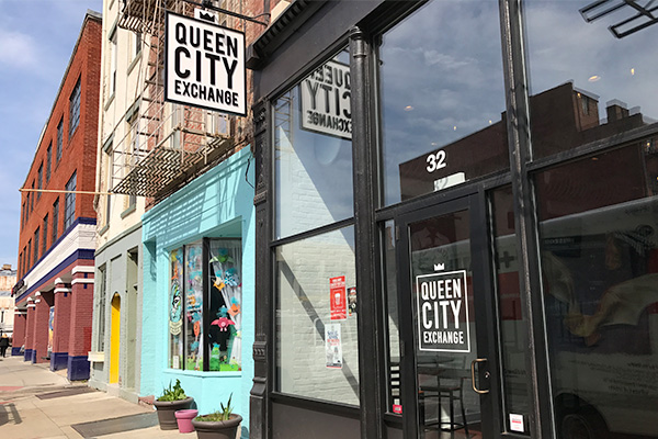 Queen City Exchange is bringing a change-of-pace watering hole to Court's lunch-centric lineup. 