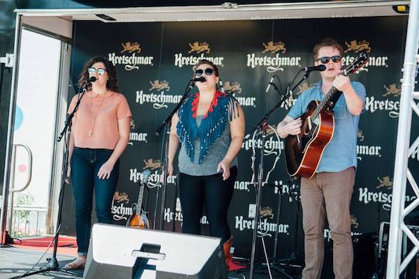 Local favorites the Young Heirlooms perform at last year's Westwood Second Saturdays.