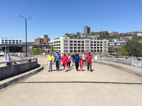 Cincinnatians enjoying Opening Day for Trails in 2016.