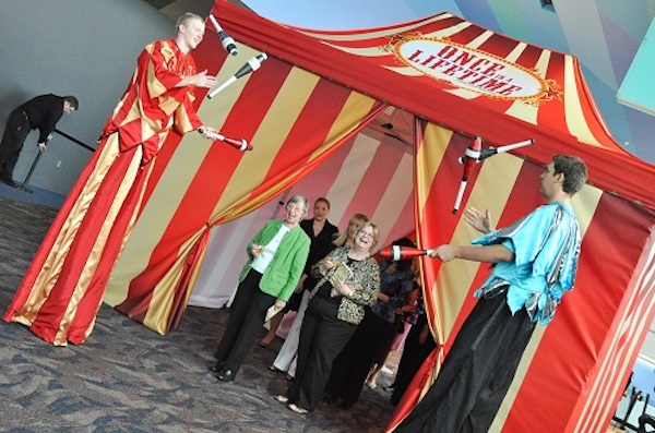 Last year's gala and auction featured a circus theme and raised $400,000.