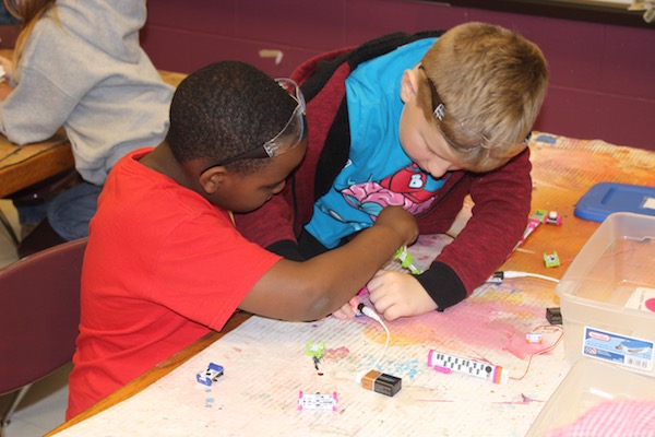 NKY Makerspace provides a variety of hands-on learning activities for local students.