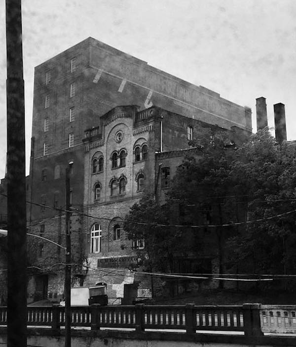 A historic view of the Mockbee Building, which now houses a unique space for artists.