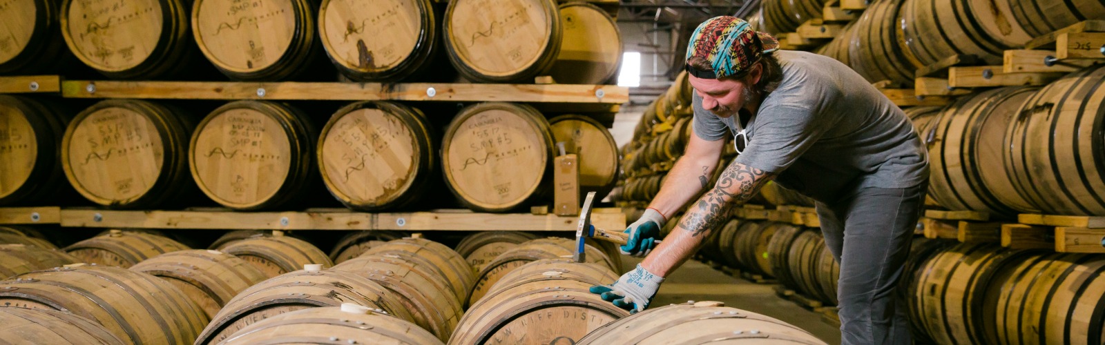 New Riff's bourbon has been barrel-aged for four years.