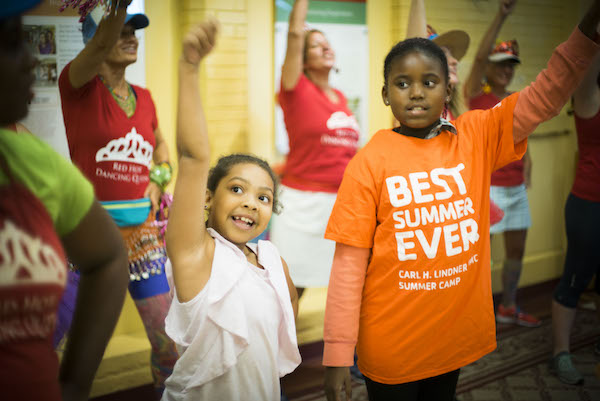 Dance class in the West End.