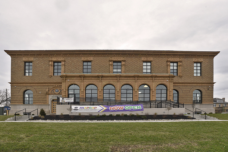 The new Madcap Education Center is housed in an old Cincinnati Bell building.