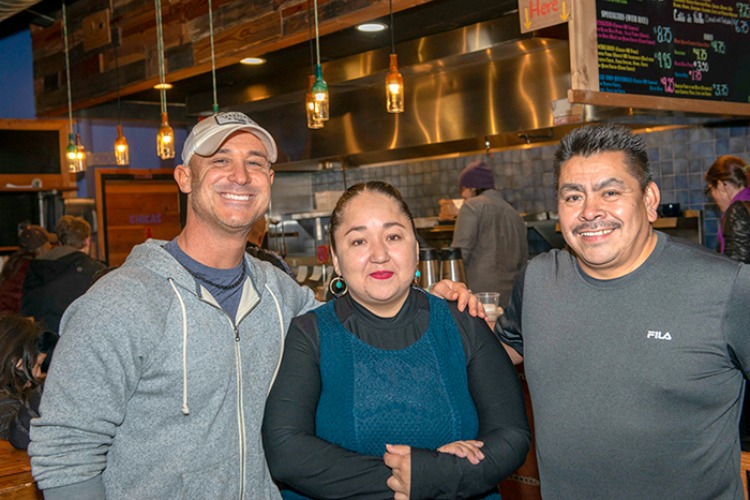 Josh Wamsley, Wendy Enriquez, and Eduardo Gervaco