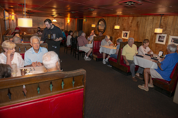 The Red Room at Maury's Tiny Cove