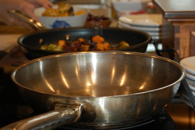 Students prepare their own unique, healthy lunches.