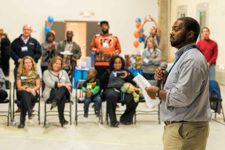 Per Scholas Ambassador Aaron Mingo's toss speech for family, friends, and supporters.