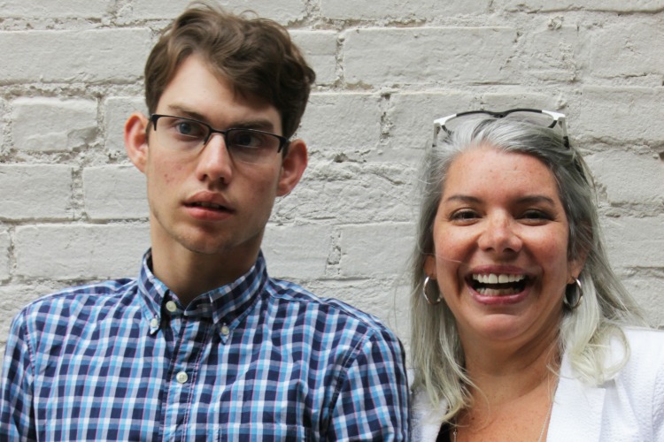 Troy Melnyk and his mother, Cassandra Clement