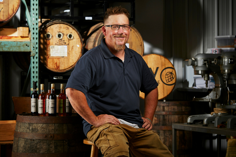 Richard Stewart (pictured), partnered with Justin Dean in 2013 to start MadHouse Vinegar Company.