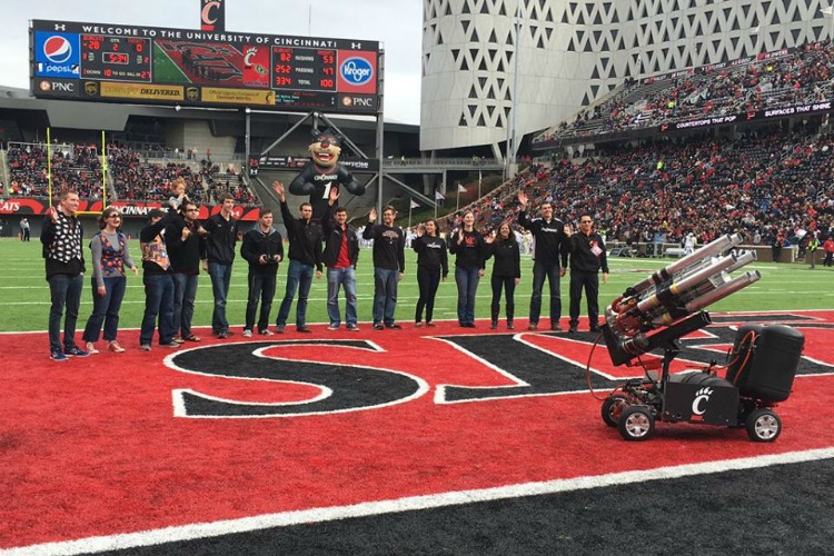 The UC Center for Robotics Research prepares students for future jobs.