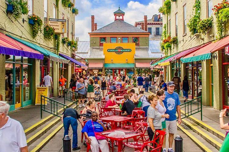 Upshift connects employees with local businesses, like Findlay Market.