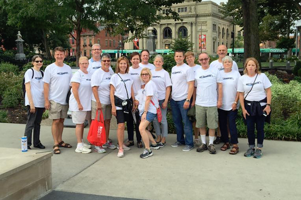  Northern Kentucky Streetcar Committee members attended Cincinnati Streetcar opening day ceremonies on Sept. 9.