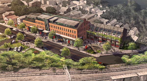 A rendering of Hub + Weber Architect's newly announced project, Ludlow Yards.