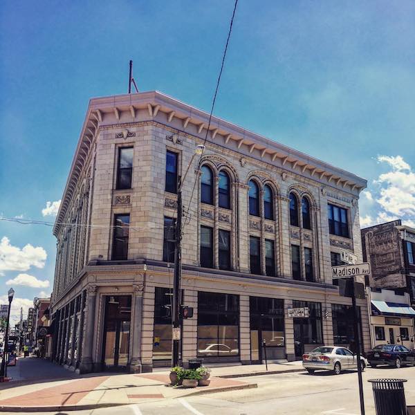 The Hannaford is located in the Mutual Building in downtown Covington.