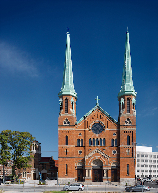 A Hannaford design c. 1872, Old St. George Church at U.C. was restored by Crossroads.