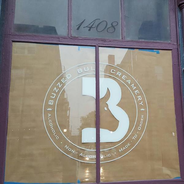 Buzzed Bull Creamery's storefront is located at 1408 Main St. in Over-the-Rhine.