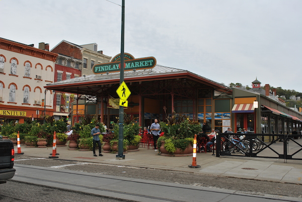 Exterior of Findlay Market.