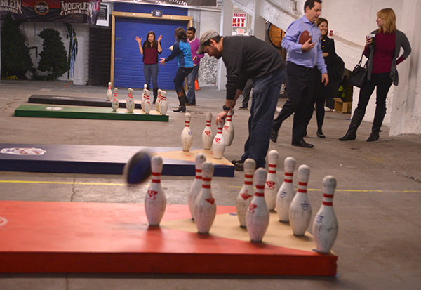 Fowling fun and games at Moerlein Malt House