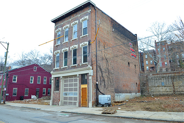 2104 Central Ave. is being renovated into two living spaces