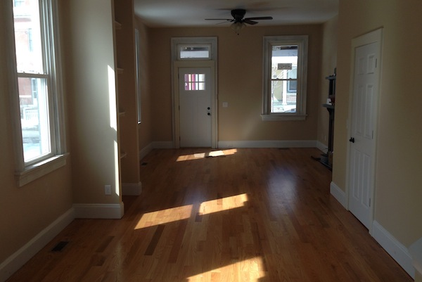 Interior of Hanfield Street home