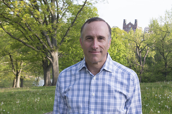 Dan Schimberg, Uptown Rental Properties founder and CEO, in Inwood Park