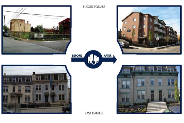 Examples of Uptown Properties redevelopment work around Short Vine