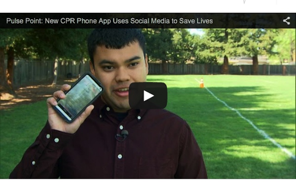 ABC News reported on the life-saving role PulsePoint played recently in California