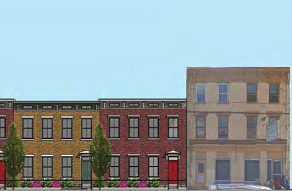 Towne's project features new townhouses and rehab of an existing building