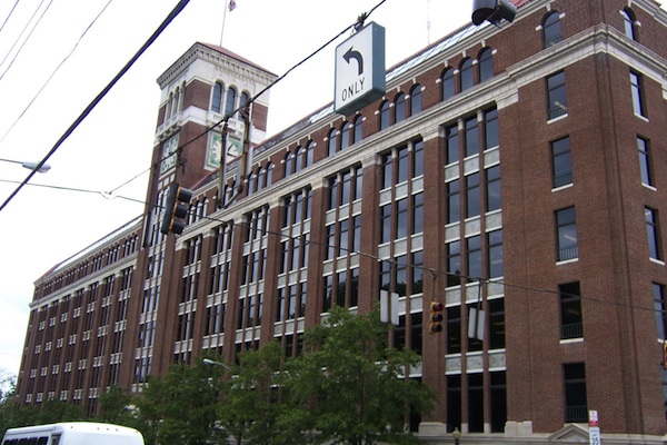 The iconic Baldwin Piano building in Walnut Hills is being converted to apartments and a hotel