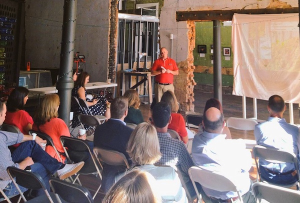 Joe Hansbauer speaks about Findlay Market at NewCo July 23