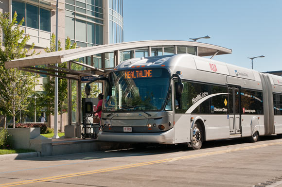 To alleviate parking problems, Cleveland is making it easier for people to leave their cars at home by investing in public transit and pedestrian avenues