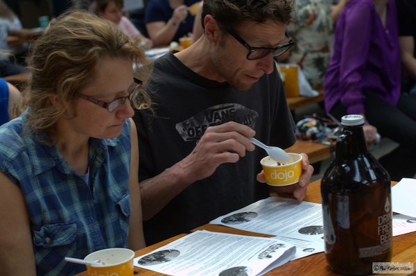 Cincy Sundaes engaged audience members in gelato tasting and funding worthy community projects