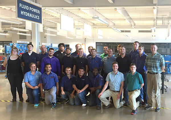 Local students got a chance to see inside the Robert Bosch Automotive plant Oct. 14