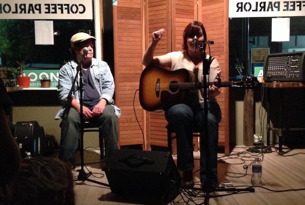 Folk School Coffee Parlor has become a community gathering spot in Ludlow