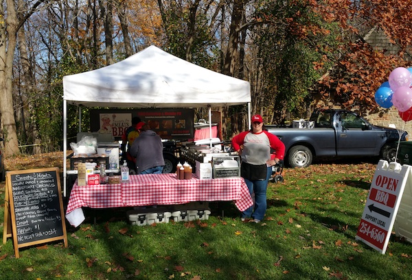 Kristen Bailey is looking to expand Sweets and Meats BBQ from tent set-ups to a food truck 