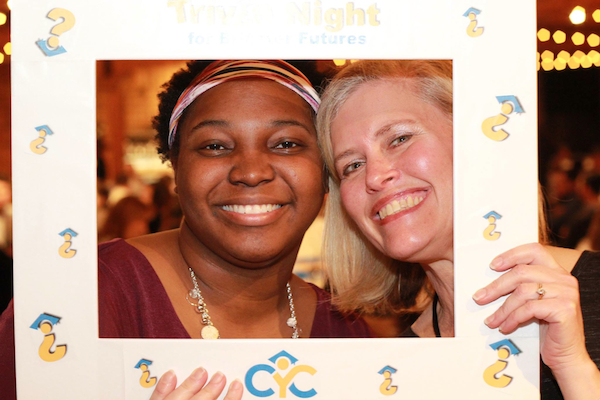 Shandreanna Martin (left) met her mentor, Lori Meyer, through Cincinnati Youth Collaborative