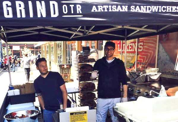 One of Findlay Kitchen's first entrepreneurs, Grind OTR is serving sandwiches on weekends while building a full restaurant menu