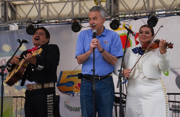 Cincy-Cinco Chair Alfonso Cornejo (center) says the festival will celebrate Mother's Day all weekend long