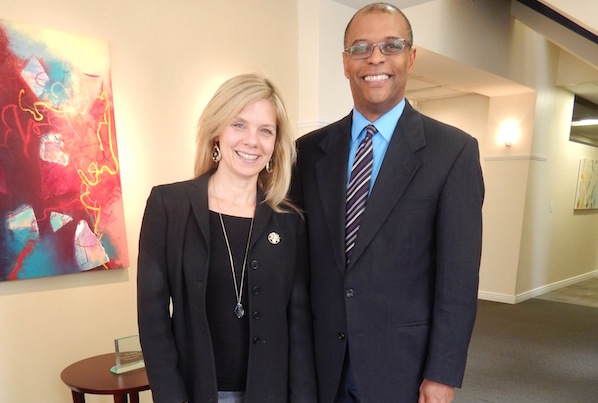 Greater Cincinnati Foundation CEO Ellen Katz and Program Director Robert Killins say many GCF donors were entrepreneurs themselves