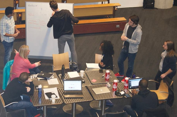 Participants in last November's Startup Weekend Cincinnati