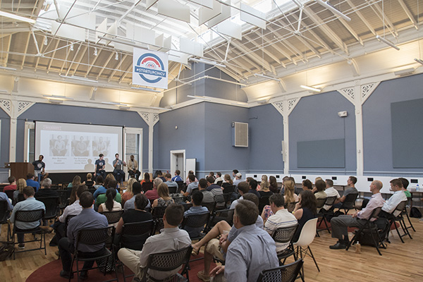 Cintrifuse's Union Hall hosted a day-long series of NewCo sessions