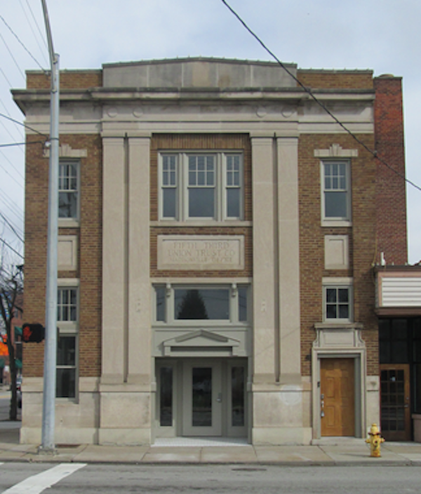 The former Fifth Third Bank building in Madisonville now houses first-floor retail space and two apartments.