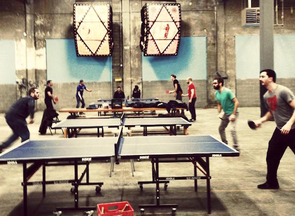 The World Famous OTR Ping Pong League meets at Rhinegeist on Thursdays.