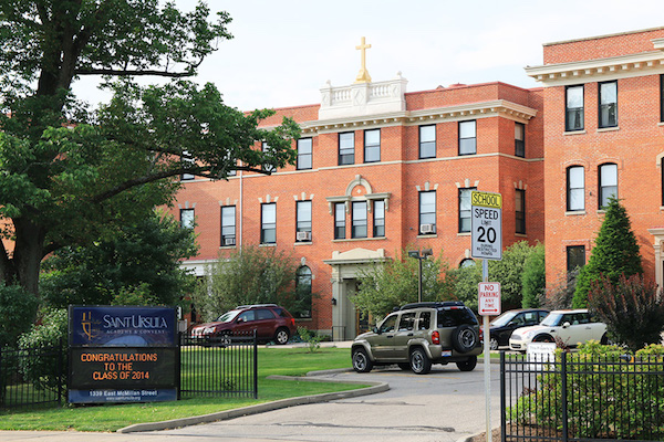 St. Ursula Academy, a private option in East Walnut Hills.